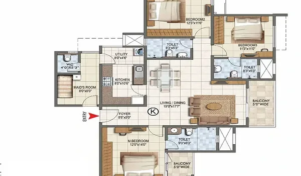 3 BHK apartments in Yelahanka Bangalore 2026