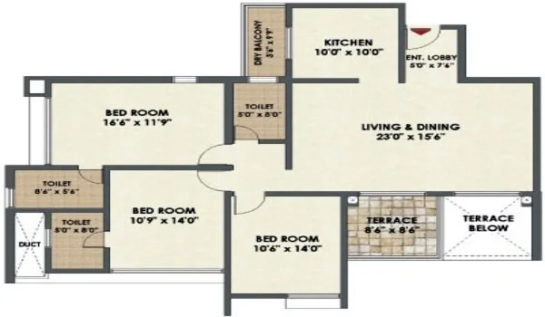 Featured Image of Embassy Knowledge Park 3 5 Bhk Apartment Floor Plan